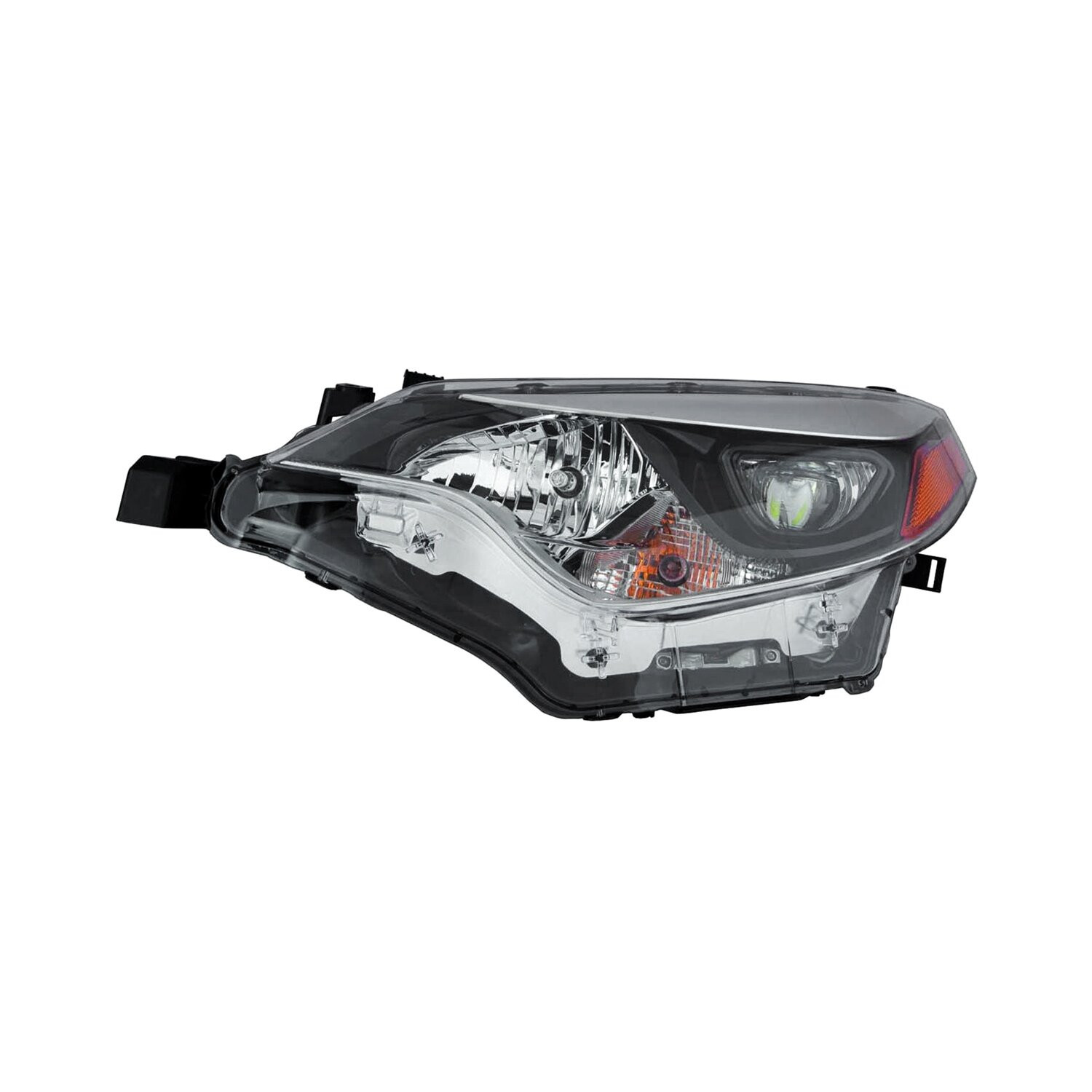Depo® 312-11D7L-AS2 - Driver Side Replacement Headlight (Standard