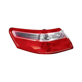 Depo® - Driver Side Outer Replacement Tail Light Lens and Housing (CAPA Certified)
