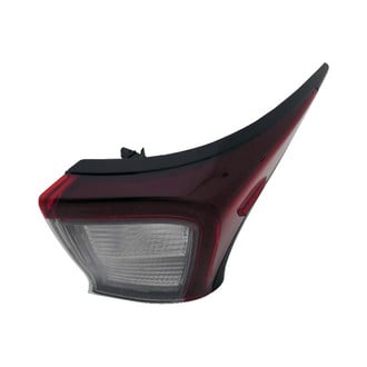 Depo® - Black Factory Replacement Tail Lights