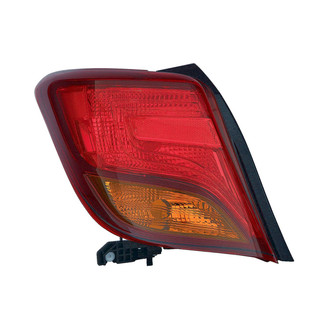 Depo® - Driver Side Replacement Tail Light Lens and Housing (CAPA Certified)
