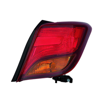 Depo® - Passenger Side Replacement Tail Light Lens and Housing (CAPA Certified)