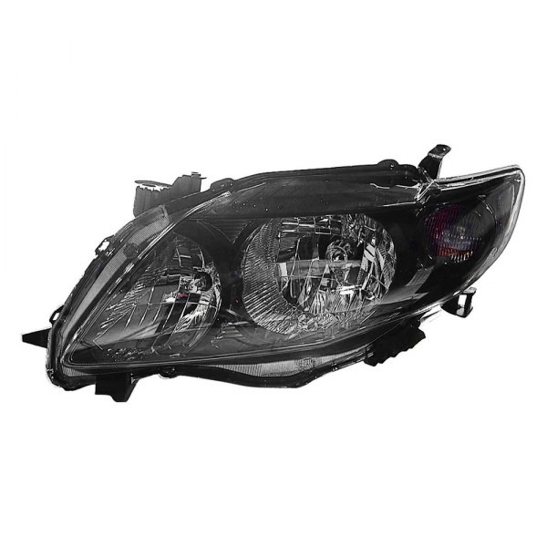 Depo® - Driver Side Replacement Headlight, Toyota Corolla