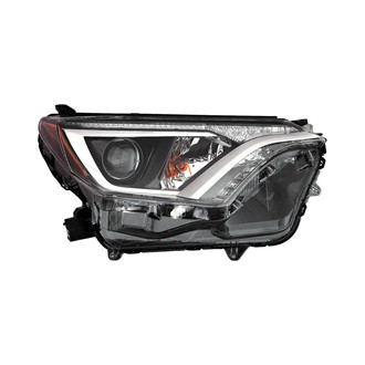 Depo® - Passenger Side Replacement Headlight Lens and Housing (CAPA Certified)