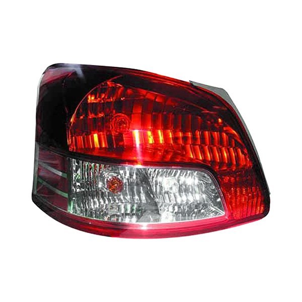 Depo® - Driver Side Replacement Tail Light Lens and Housing, Toyota Yaris
