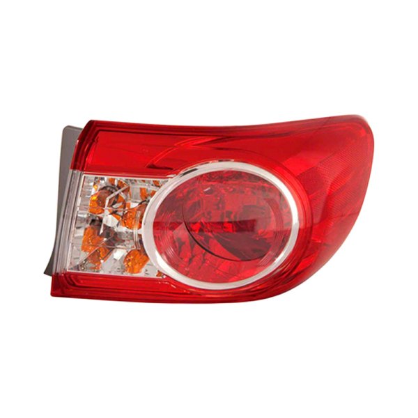 Depo® - Passenger Side Outer Replacement Tail Light, Toyota Corolla