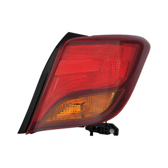 Depo® - Passenger Side Replacement Tail Light Lens and Housing (CAPA Certified)
