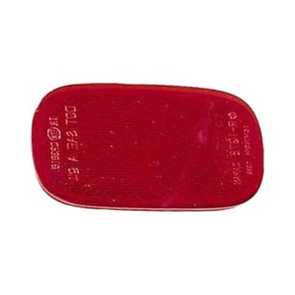 Depo® - Rear Driver Side Bumper End Reflector (Standard Line)