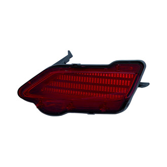 Depo® - Rear Passenger Side Bumper Reflector (CAPA Certified)
