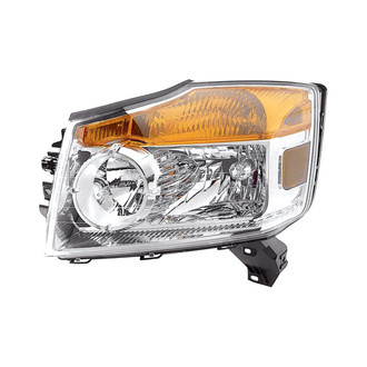 Depo® - Driver Side Replacement Headlight (Standard Line)