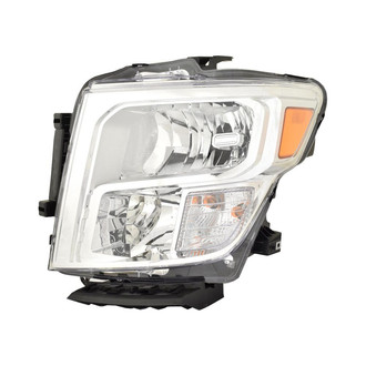 Depo® - Driver Side Replacement Headlight (CAPA Certified)