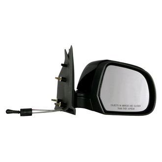 Depo® - Passenger Side Manual View Mirror (Non-Heated, Foldaway)