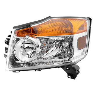 Depo® - Driver Side Replacement Headlight (CAPA Certified)