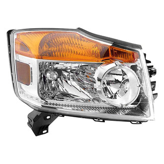 Depo® - Passenger Side Replacement Headlight (CAPA Certified)