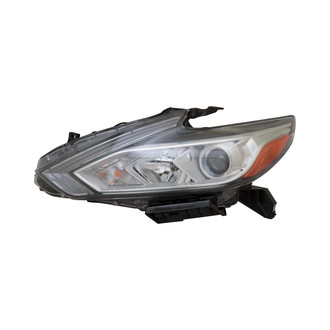 Depo® - Driver Side Replacement Headlight (CAPA Certified)
