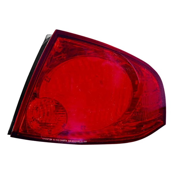 Depo® - Passenger Side Outer Replacement Tail Light, Nissan Sentra