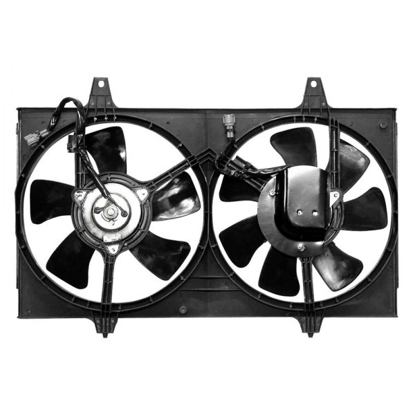 Depo® - Dual Radiator and Condenser Fan Assembly