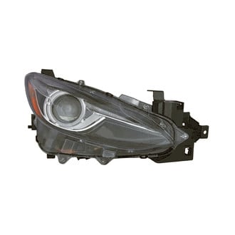 Depo® - Passenger Side Replacement Headlight Lens and Housing (CAPA Certified)