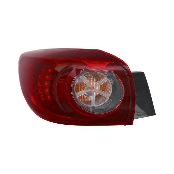 Depo® - Driver Side Outer Replacement Tail Light, Mazda 3