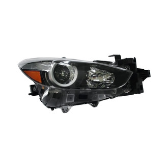 Depo® - Passenger Side Replacement Headlight Lens and Housing (CAPA Certified)