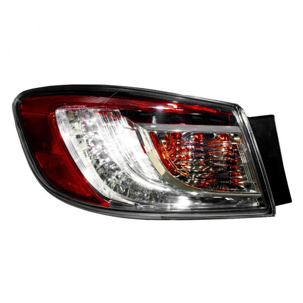 Depo® - Driver Side Outer Replacement Tail Light, Mazda 3