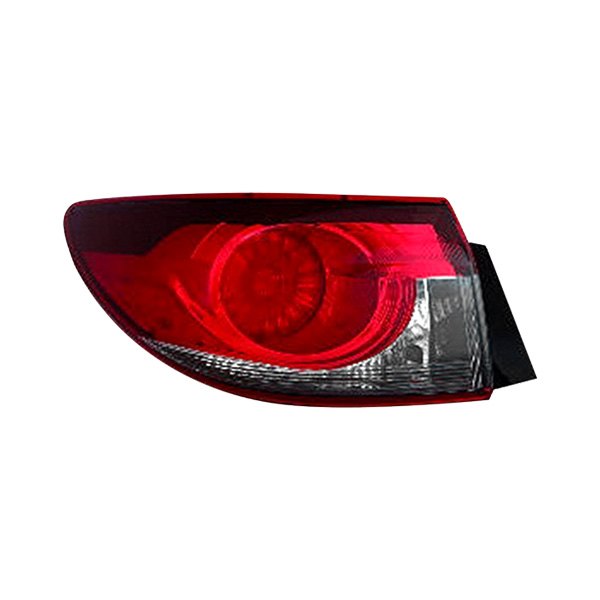 Depo® - Driver Side Outer Replacement Tail Light, Mazda 6