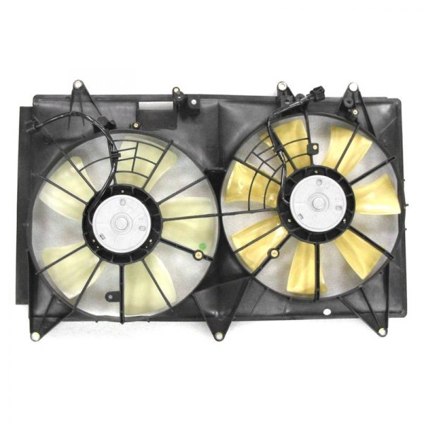 Depo® - Dual Radiator and Condenser Fan Assembly