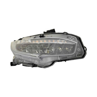 Depo® - Passenger Side Replacement Headlight (CAPA Certified)