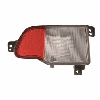 Depo® - Black Factory Replacement Tail Lights