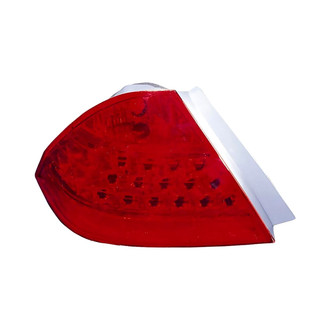 Depo® - Driver Side Outer Replacement Tail Light Lens and Housing (CAPA Certified)