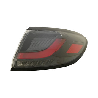 Depo® - Black Factory Replacement Tail Lights
