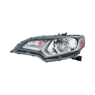 Depo® - Driver Side Replacement Headlight (CAPA Certified)