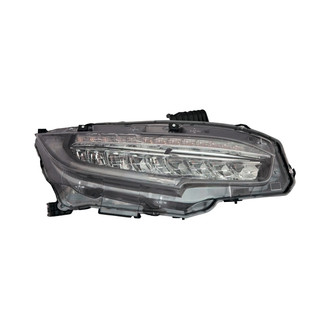Depo® - Passenger Side Replacement Headlight (CAPA Certified)