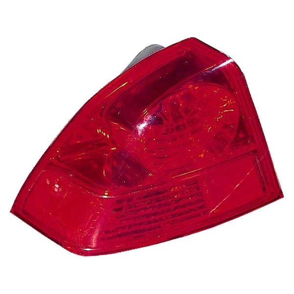 Depo® - Driver Side Outer Replacement Tail Light, Honda Civic