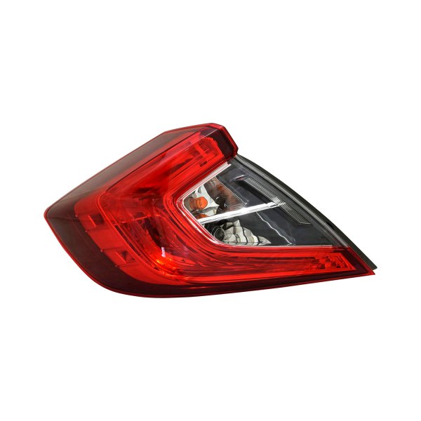 Depo® - Driver Side Outer Replacement Tail Light, Honda Civic