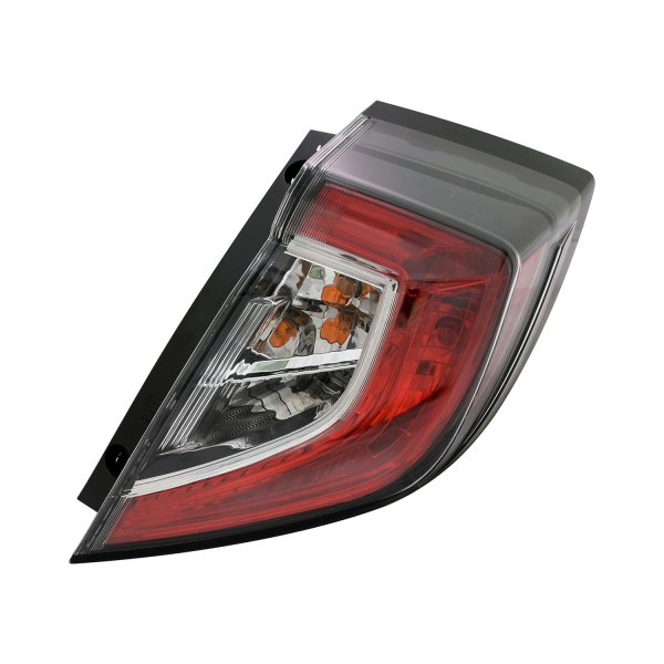 Depo® - Passenger Side Outer Replacement Tail Light, Honda Civic