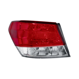 Depo® - Driver Side Outer Replacement Tail Light Lens and Housing (Standard Line)