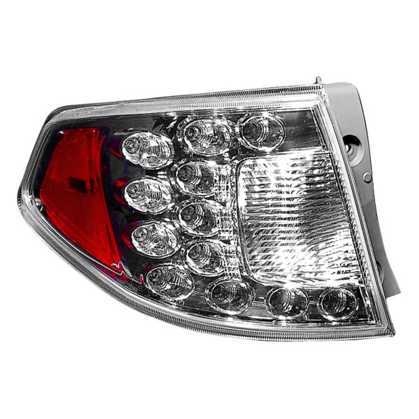 Depo® - Driver Side Outer Replacement Tail Light, Subaru Impreza