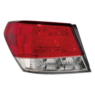 Depo® - Driver Side Outer Replacement Tail Light Lens and Housing (Standard Line)