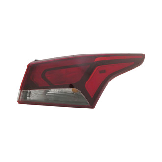 Depo® - Black Factory Replacement Tail Lights