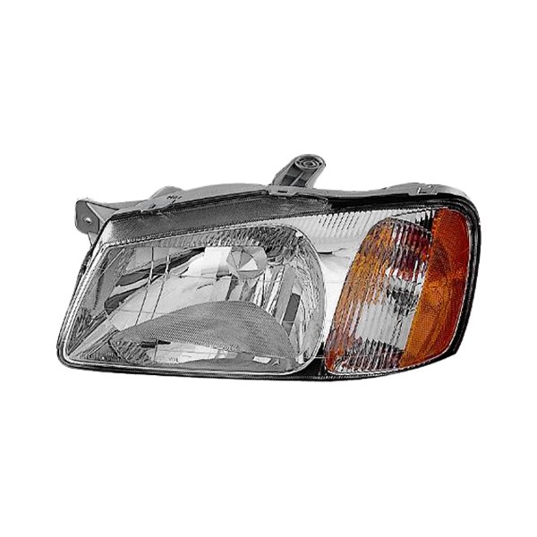 Depo® - Driver Side Replacement Headlight, Hyundai Accent