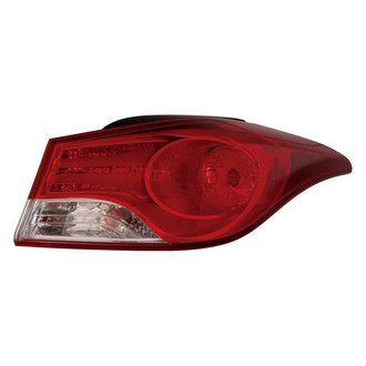 TRQ® - Passenger Side Outer Replacement Tail Light