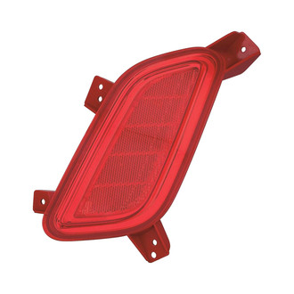 Depo® - Rear Driver Side Bumper Reflector (Standard Line)