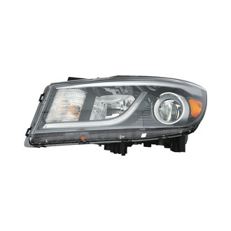 Depo® - Driver Side Replacement Headlight (CAPA Certified)