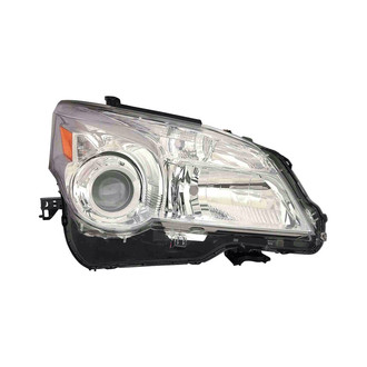 Depo® - Passenger Side Replacement Headlight Lens and Housing (CAPA Certified)
