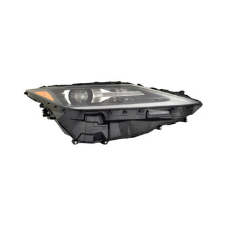 Depo® - Passenger Side Replacement Headlight Lens and Housing (CAPA Certified)