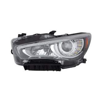 Depo® - Driver Side Replacement Headlight (Standard Line)