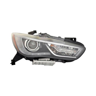 Depo® - Passenger Side Replacement Headlight (CAPA Certified)
