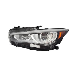 Depo® - Driver Side Replacement Headlight (CAPA Certified)