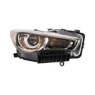 Depo® - Passenger Side Replacement Headlight (CAPA Certified)