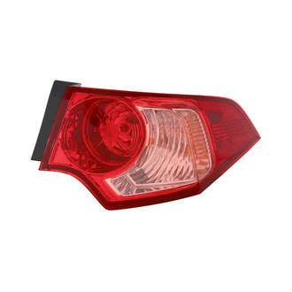 Depo® - Black Factory Replacement Tail Lights